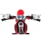 Motorek na akumulator Chopper motor dla dzieci Czerwony TR1501